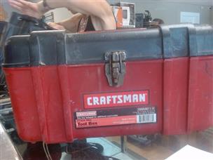 48 Craftsman Jobsite Box in Red